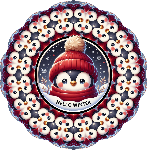 10 inch Winter Windspinner
