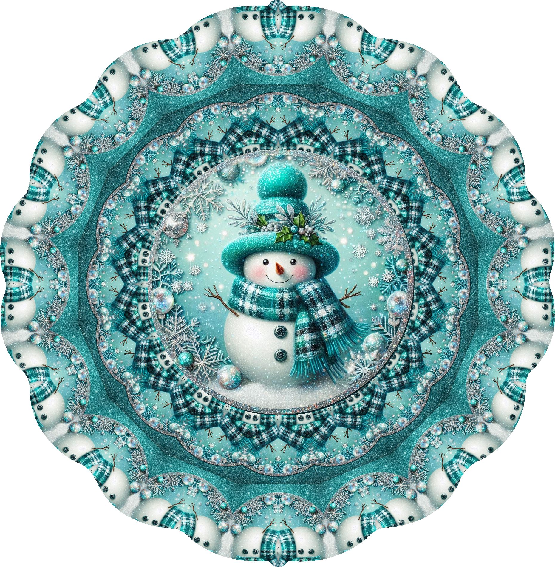 10 inch Winter Windspinner